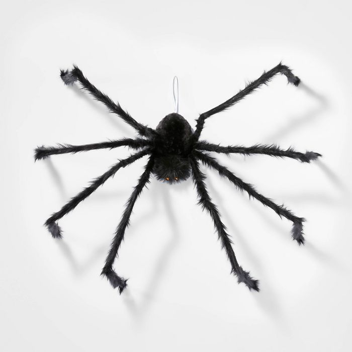 Giant Black Plush Spider Halloween Decorative Prop - Hyde & EEK! Boutique™ | Target