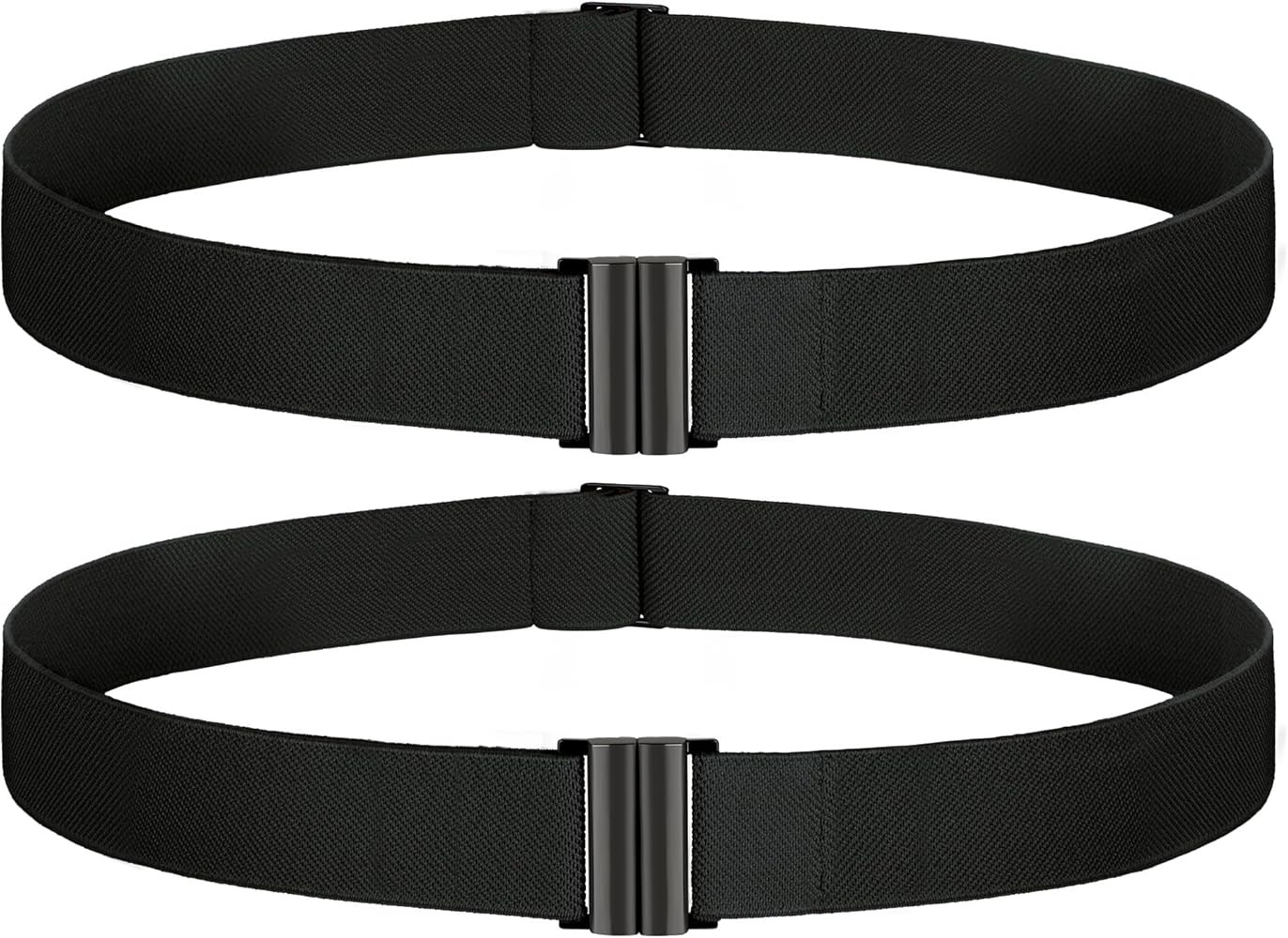No Show Invisible Belt for Women/Men Elastic Web Strap Waist Stretch Belt with Flat Buckle for Je... | Amazon (CA)