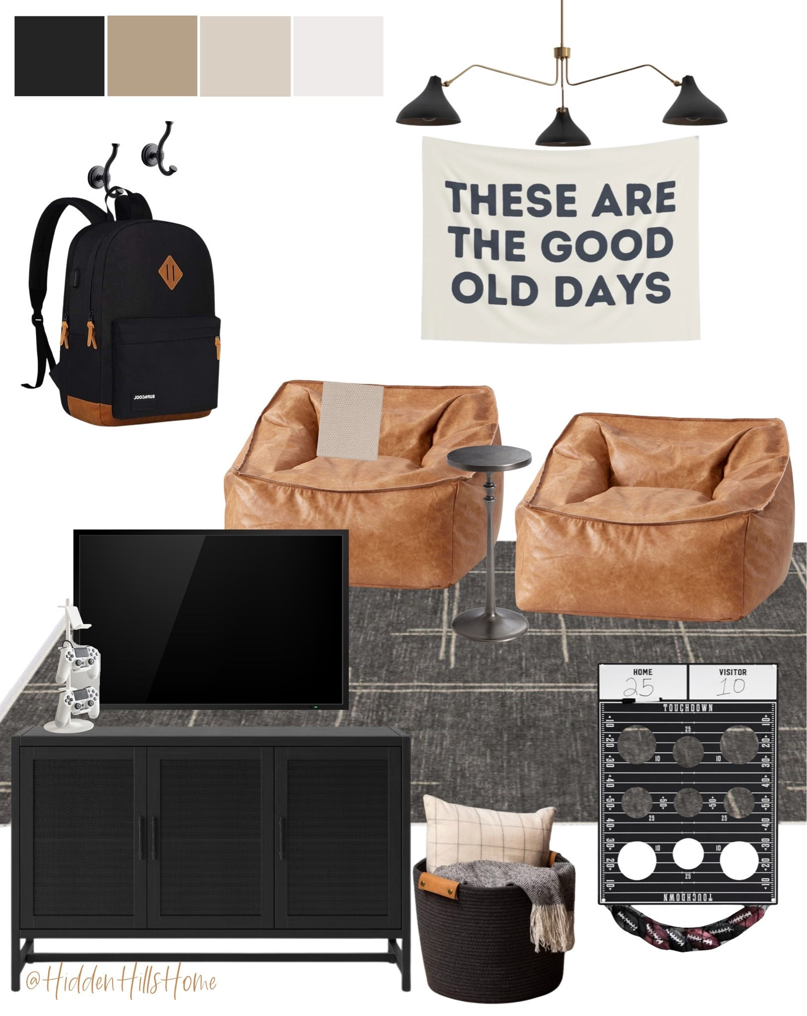 Teen boys hangout room, boys playroom decor ideas, playroom mood board, teenage boys hangout area, game room #teen

#LTKHome #LTKSaleAlert #LTKKids