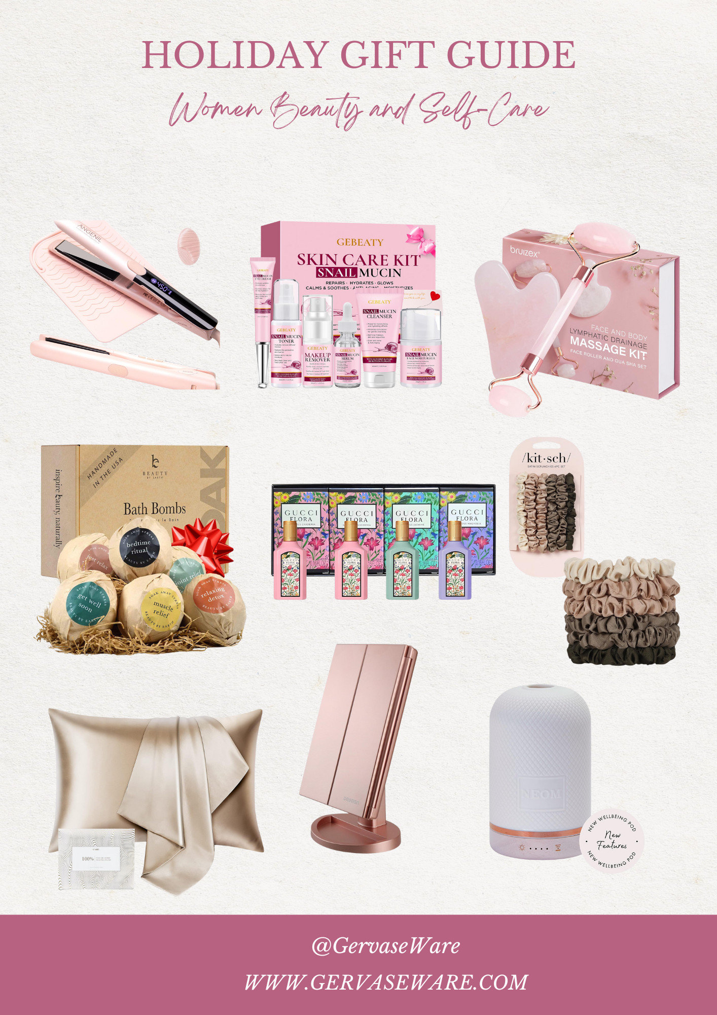 There is nothing like self care. Check out these gift options for women. Give the gift of self care! 

 #LTKGiftGuide #LTKHoliday #LTKBeauty