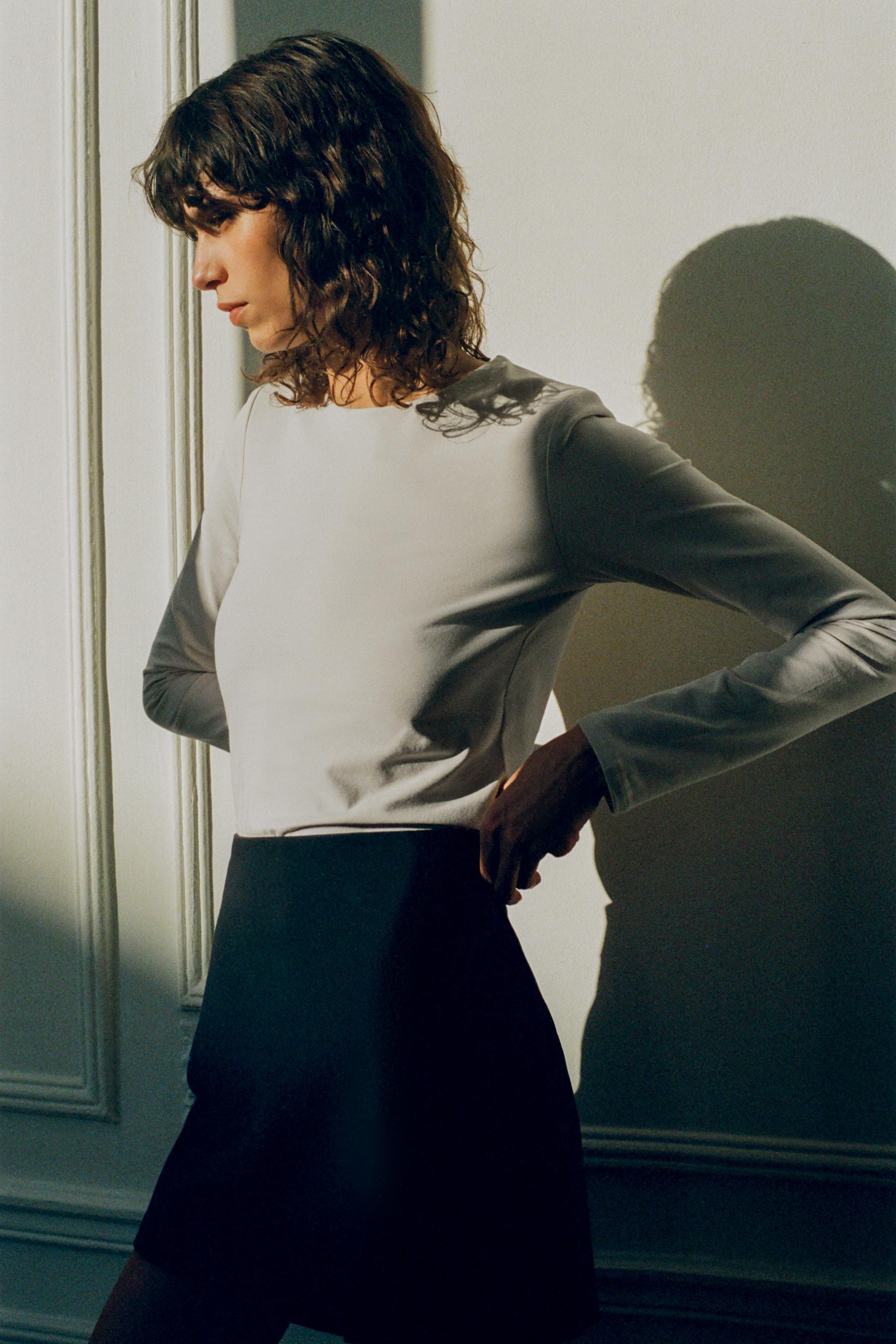 SKORT WITH FRONT VENT | Zara UK