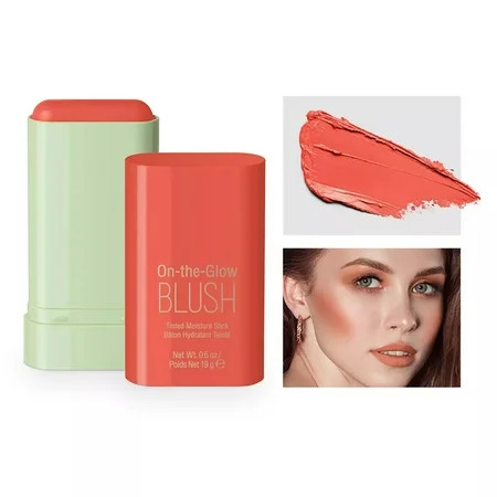 Christmas Sales 2024! Blush PiXl by Petra On-the-Glow Blush - Hydrating Tinted Moisture Blush for Cheeks & Lips (0.67 oz Ruby) | Walmart (US)