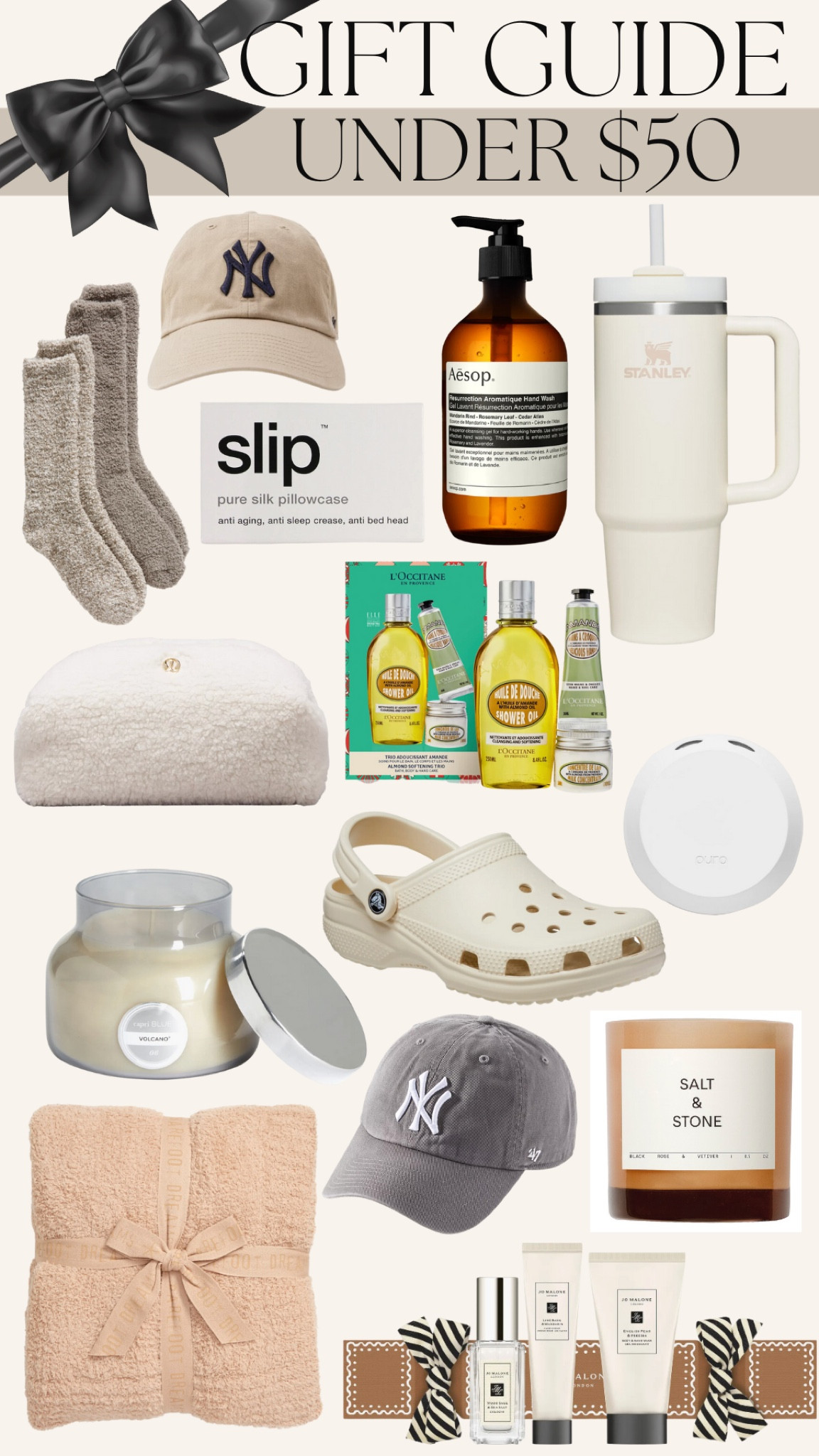 Gifts Under $50 🎁🎄
you can’t go wrong with any of these, all so great and everyone will love! 

#LTKGiftGuide #LTKHolidaySale #LTKHoliday