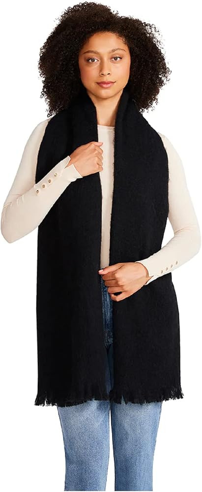 Steve Madden Women's Solid Woven Winter Scarf | Amazon (US)