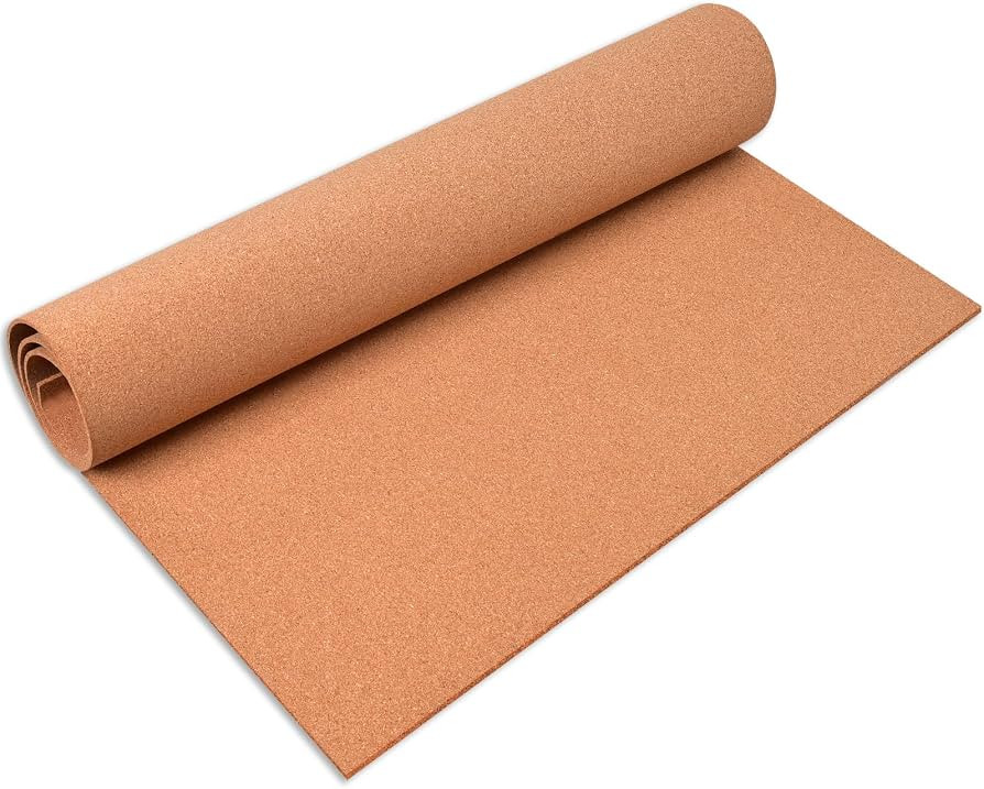 Cork Board Roll, 1/8" Thick Cork Boards for Walls, 98"x16" Cork Board Roll for Office, Home, Scho... | Amazon (US)