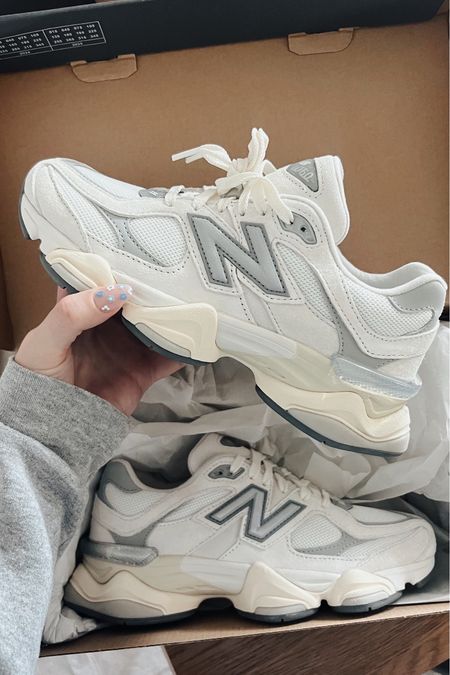 New Balance 9060 Sea Salt are back in stock! 

Dad shoes, trendy shoes, on the go, mom outfit, school drop off outfit 

#LTKfitness #LTKshoecrush #LTKstyletip