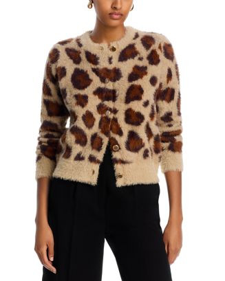 AQUA Eyelash Crewneck Cardigan – Exclusive  | Bloomingdale's AQUA Shop All | Bloomingdale's (US)