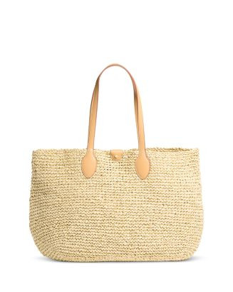 Large Raffia Beach Tote Bag | Bloomingdale's (US)