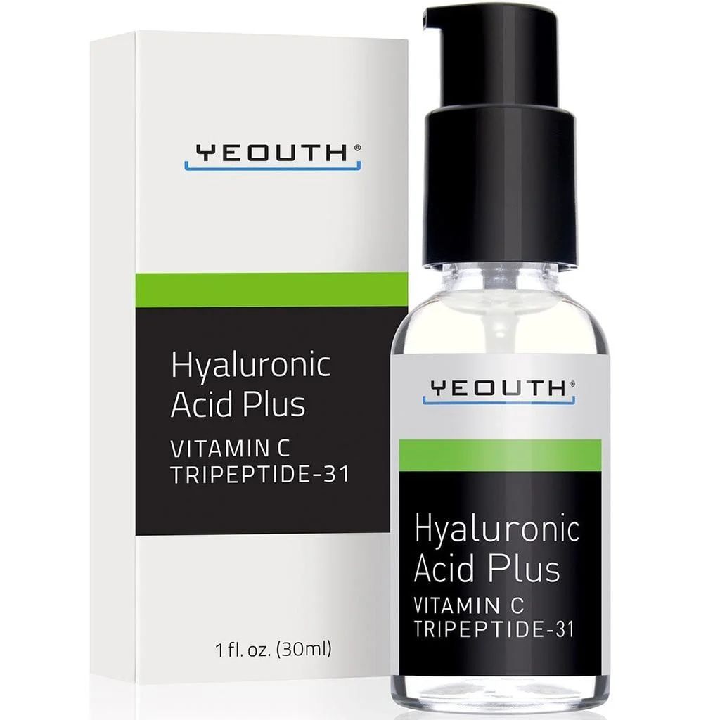 YEOUTH Best Anti Aging Vitamin C Serum with Hyaluronic Acid & Tripeptide 31 Trumps ALL Others. Ma... | Walmart (US)