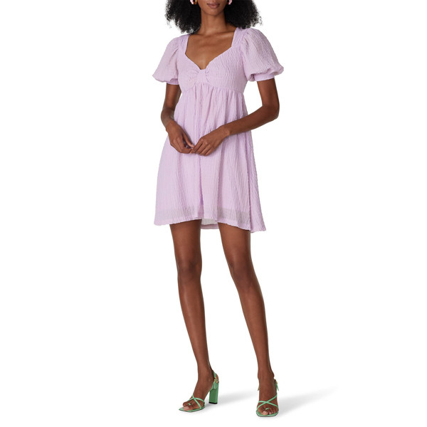 RTR NOW Lilac Babydoll Dress purple | Rent the Runway