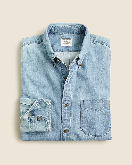 Midweight denim workshirt | J. Crew US