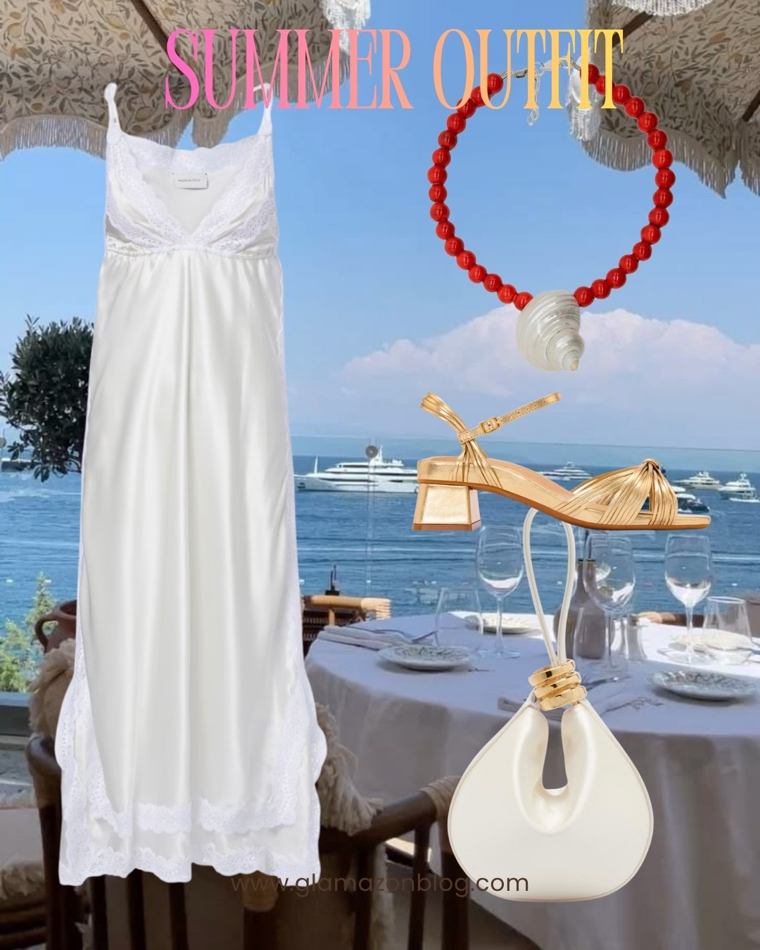 Summer outfit, holiday outfit, vacation outfit, Mytheresa outfit, Magda butrym dress, gold shoes

#LTKluxury #LTKsummer #LTKuk