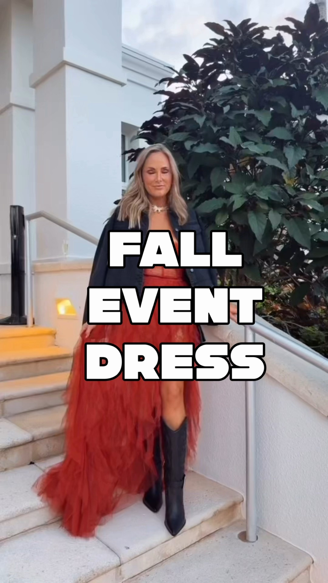 Beautiful fall event dress wearing a size medium. Would be beautiful for a fall wedding guest dress.🙌🏼🤎 

#LTKHoliday #LTKOver40 #LTKWedding