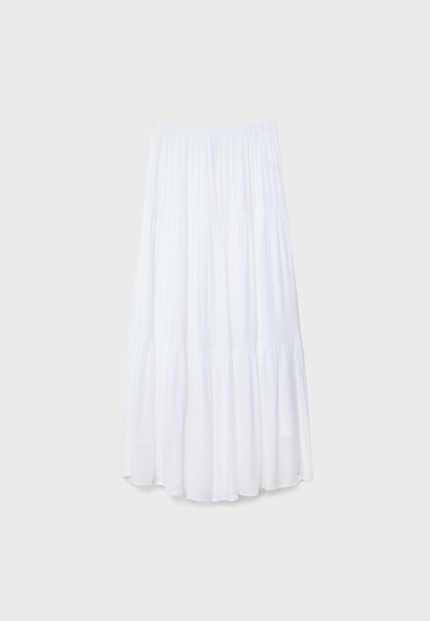 Boho midi skirt - Women's fashion | Stradivarius United Kingdom | Stradivarius (UK)