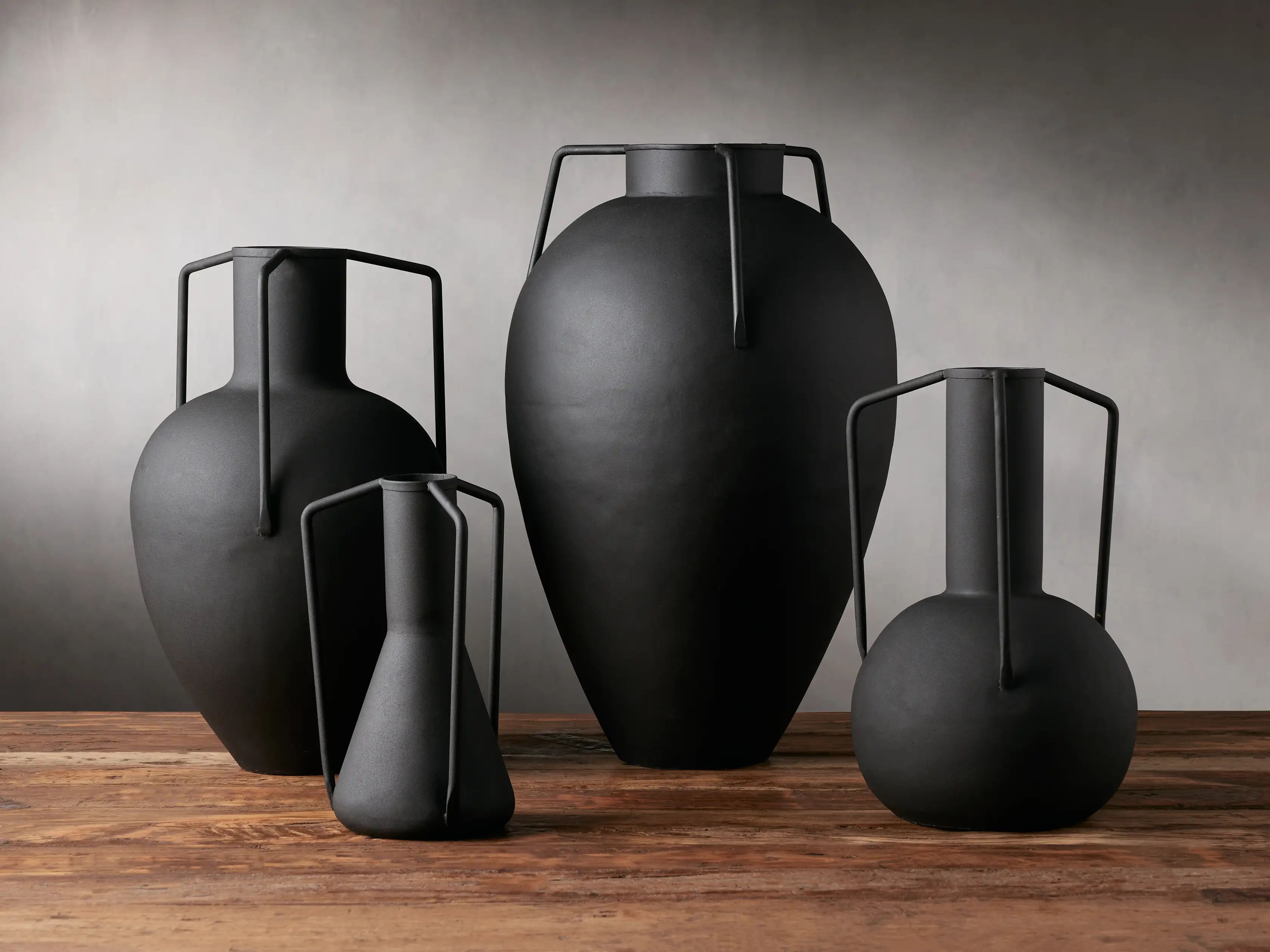 Modern Metal Vase | Arhaus
