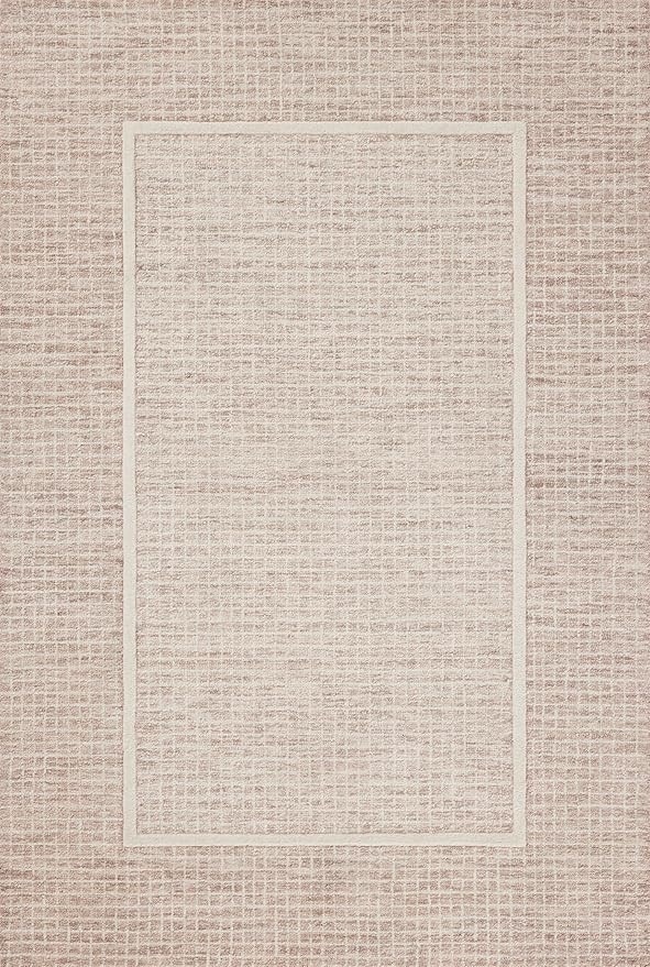 Loloi Chris Loves Julia Briggs Collection BRG-01 Blush/Ivory 3'-6" x 5'-6" Accent Rug | Amazon (US)