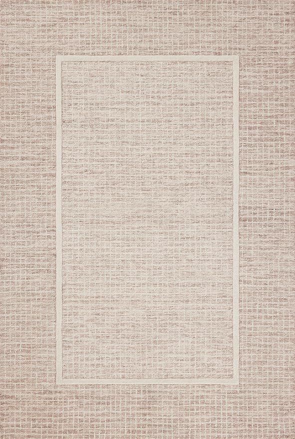 Loloi Chris Loves Julia Briggs Collection BRG-01 Blush/Ivory 3'-6" x 5'-6" Accent Rug | Amazon (US)