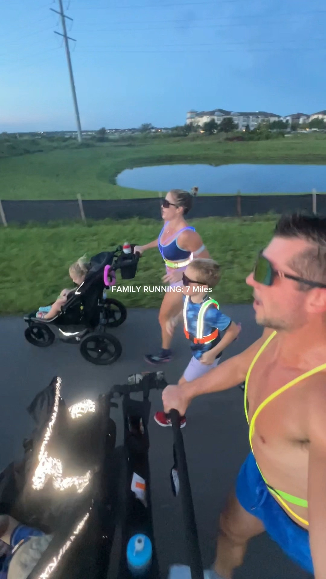 Family Running from adult to child + jogger + all essentials - 7 Miles

#LTKFamily #LTKKids #LTKActive