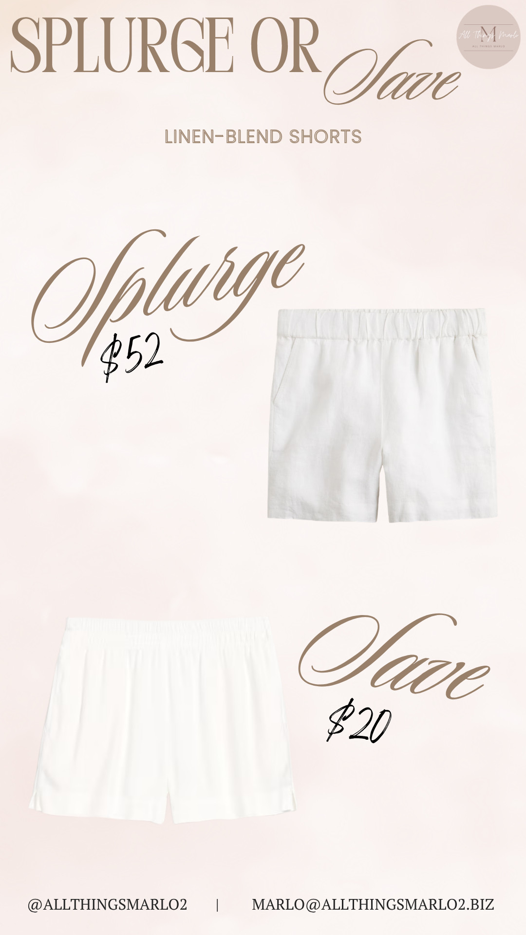 Linen-Blend Shorts 

 #LTKootd #LTKWorkwear #LTKTravel