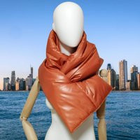 Quilted Loop-Scarf. Winter Puffer Scarf. Waterproof Puffy Shawl. Windproof Insulated Warm Down Blanket Different Colors | Etsy (US)