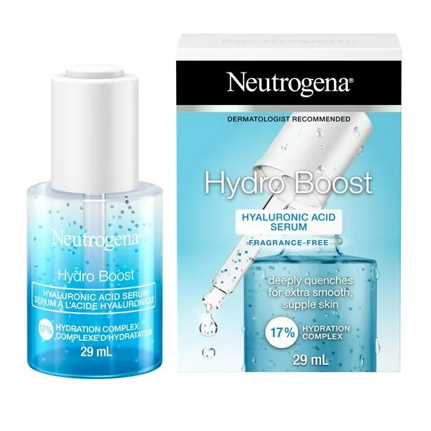 Neutrogena Hydro Boost Hyaluronic Acid Face Serum with Vitamin B5, Glycerin for Moisturized Skin,... | Walmart (CA)
