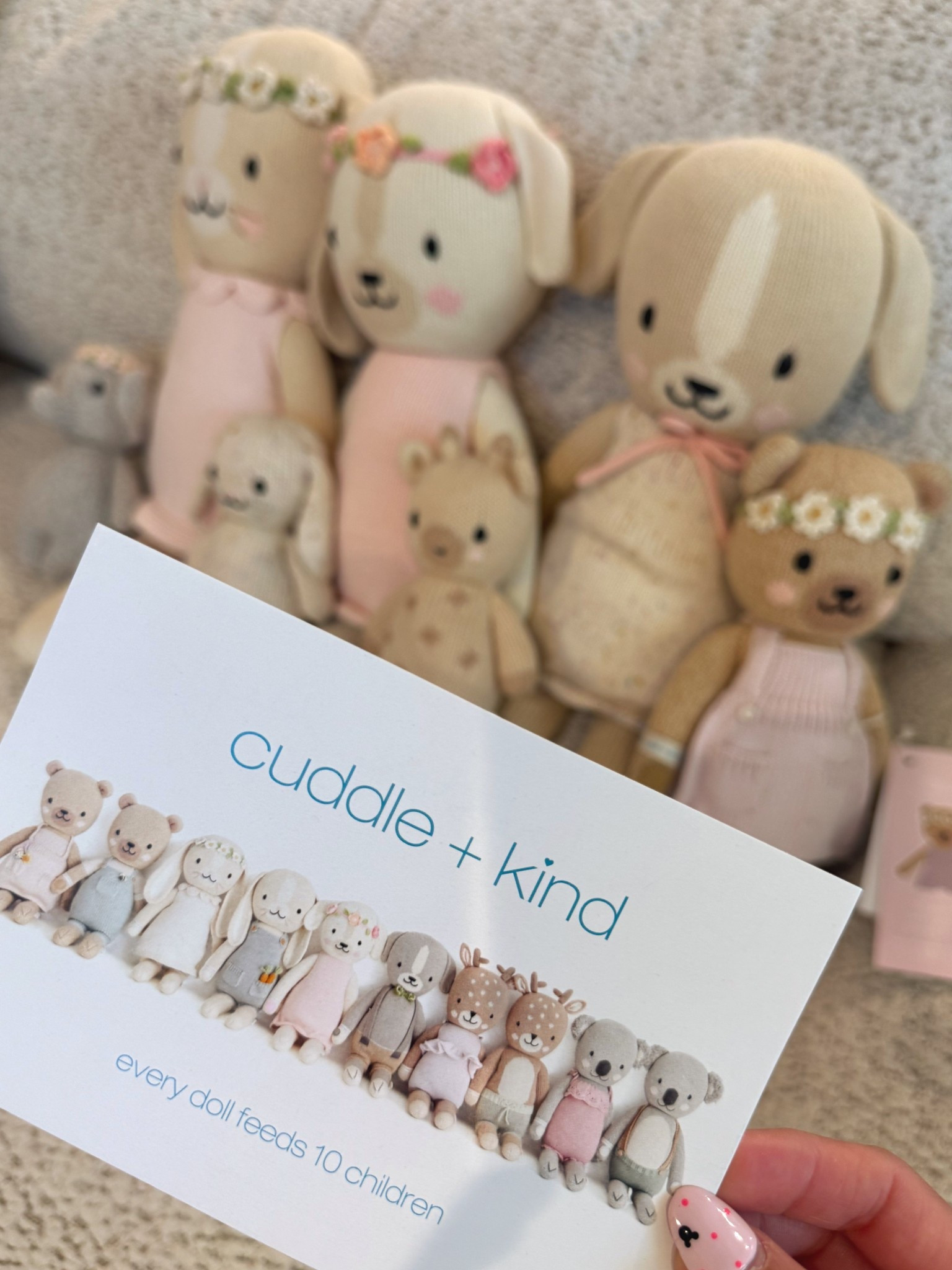 Feed 10 children with every doll! 🧸🫶🏼🌍 Add this to your little one’s Easter basket this year! 🙏🏼🌸🐰 #sponsored @Cuddle+Kind #LTKbaby #LTKmom #LTKbunny #LTKEaster #LTKEasterBasket #LTKdolls #LTKEasterBasket #LTKEasterGift

#LTKBaby #LTKmomlife #LTKKids