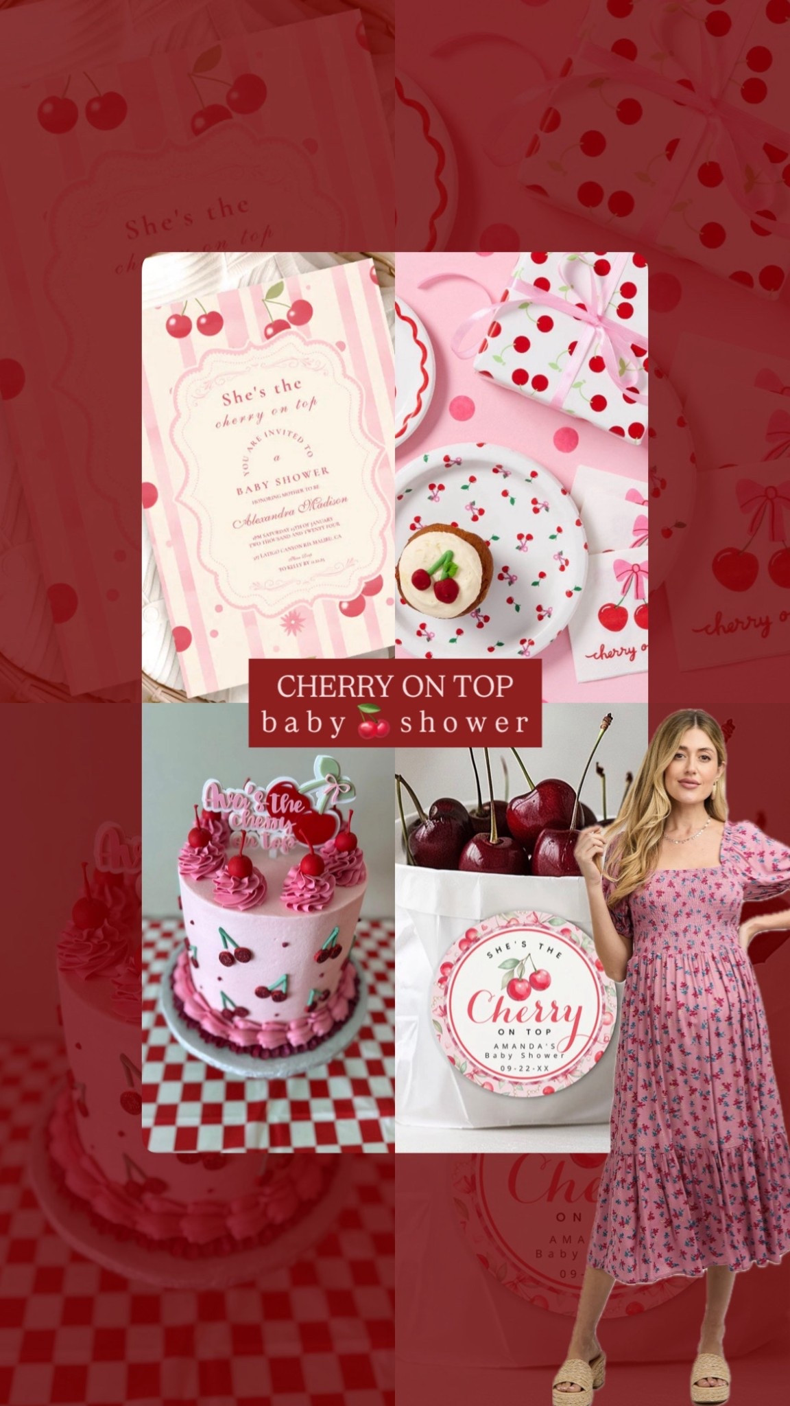 Cherry on Top Baby Shower 🍒 #LTKParty

#LTKBump #LTKBaby