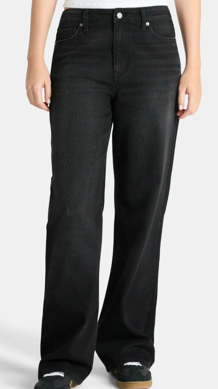 No Boundaries High Rise Baggy Wide Leg Jeans, 

#LTKMidsize #LTKSeasonal #LTKPetite