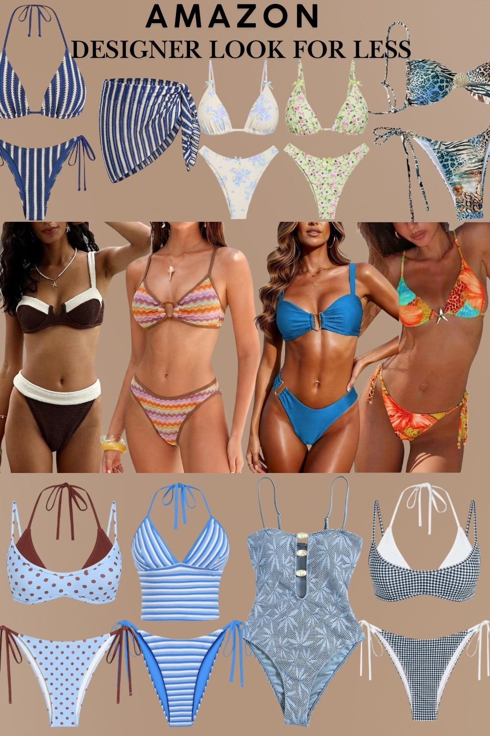 Affordable Amazon Swim ☀️💙


#amazon swim
#affordable swim
#two piece bikini
#double layered bikini
#polka dot bikini 
#floral bikini
#strong bikini
#sexy one piece swim
#colorblock bikini
#blue bikini
#strappy bikini
#vacation swim
#tropical vacation 
#Zaful bikini
#deisgner look for less

#LTKSwim #LTKTravel #LTKSeasonal