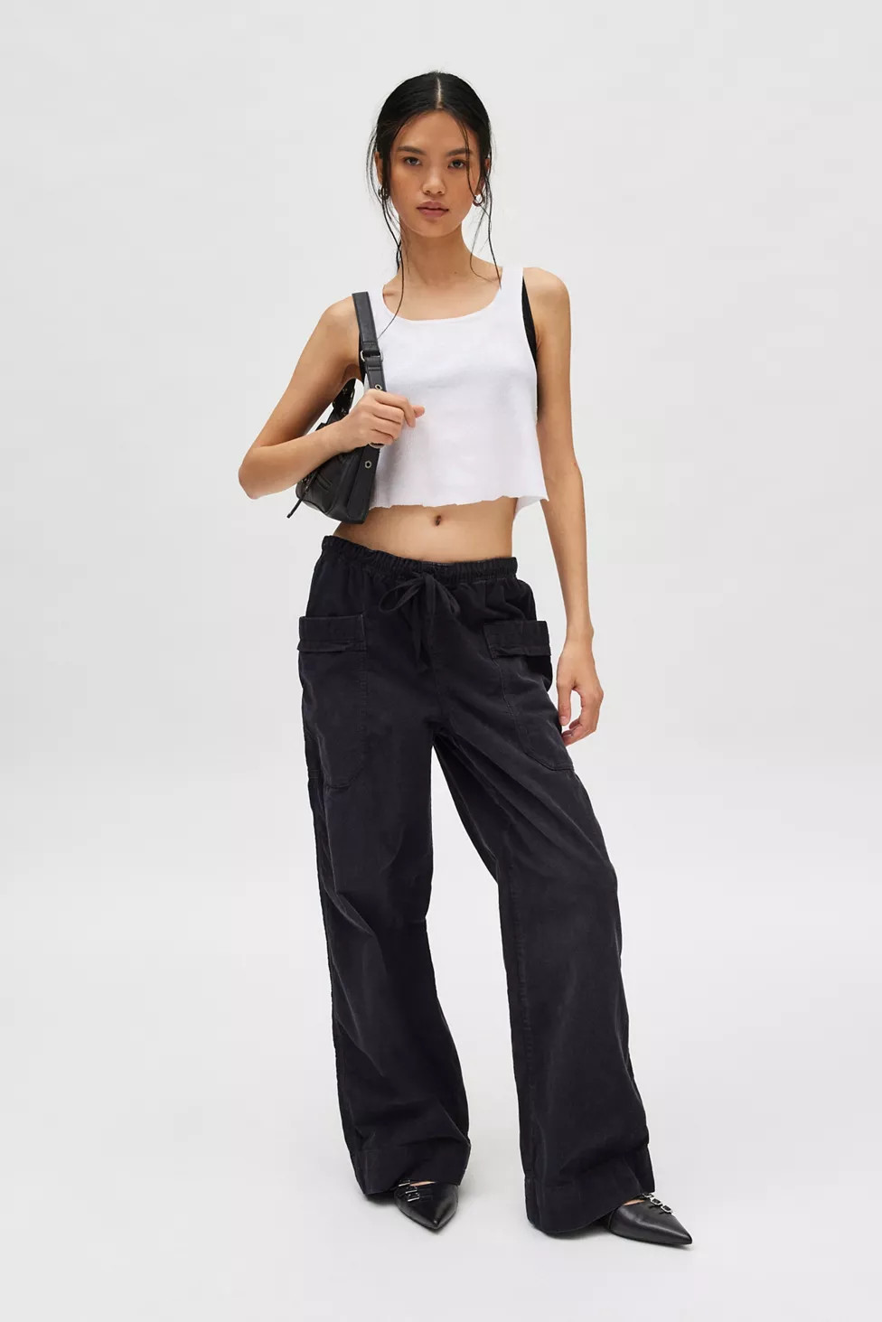 Kimchi Blue Amelie Corduroy Pull-On Pant | Urban Outfitters (US and RoW)