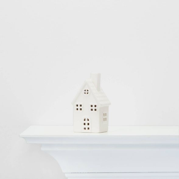 Small Ceramic House Decorative Figure White - Wondershop™ | Target