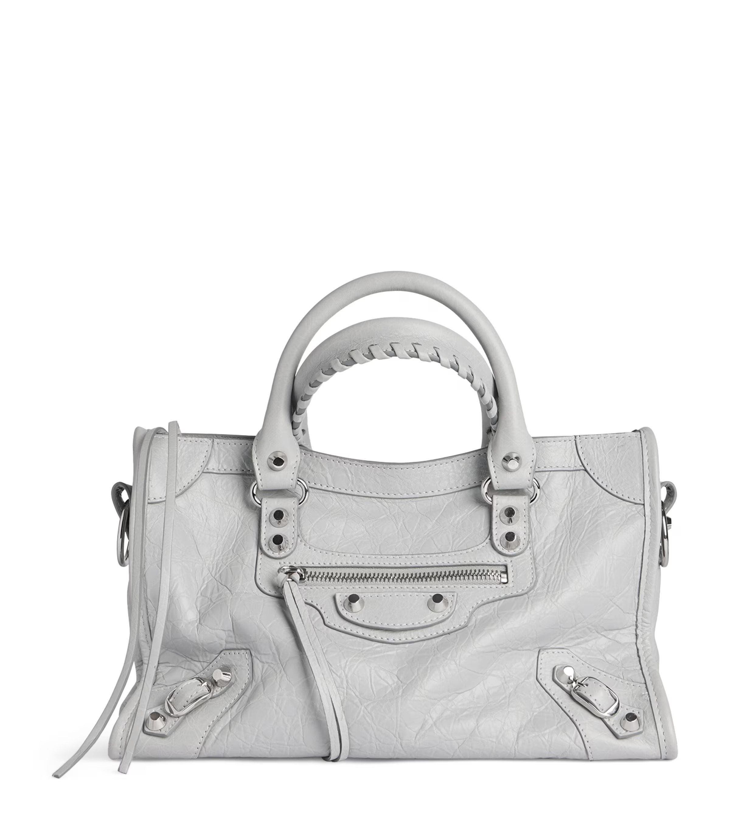 Balenciaga Small Leather Le City Top-Handle Bag | Harrods (US)