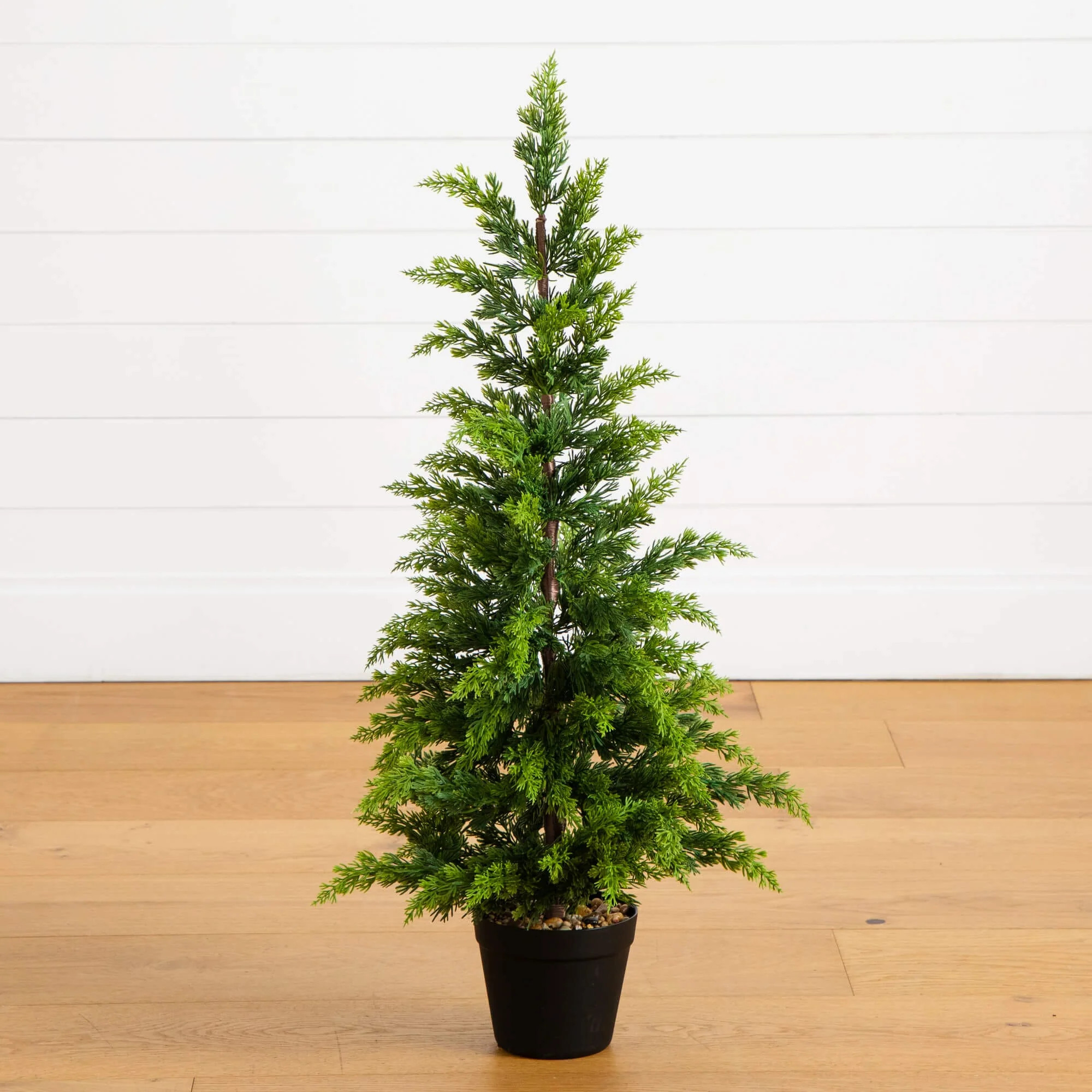 3' Artificial Cypress Topiary Christmas Tree | Nearly Natural