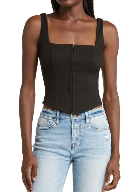 Beautiful black corset 
Summer outfits ideas 
Nordstrom anniversary sale 

#LTKstyletip #LTKunder100 #LTKSeasonal