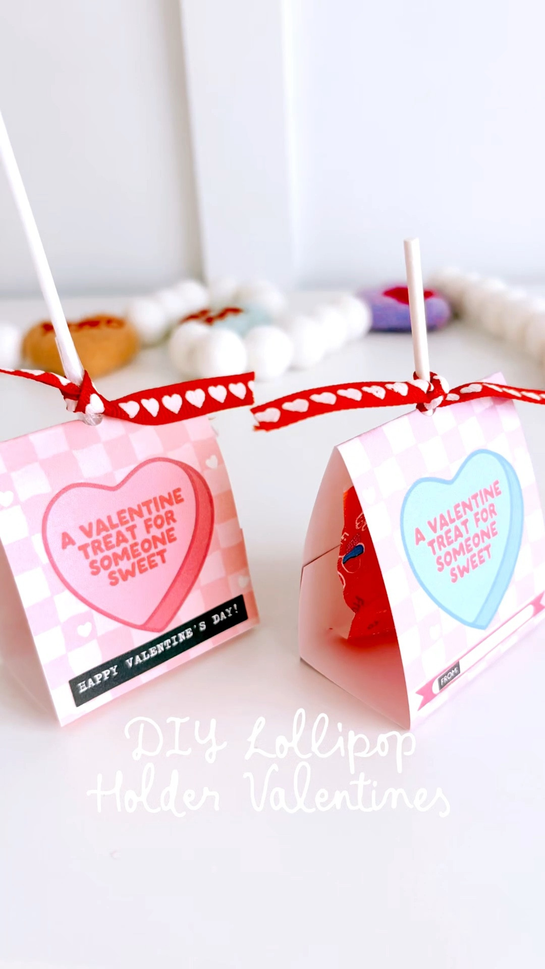 The easiest little DIY you ever did meet! These lollipop holders stand up and stand out! Simply cut, fold, and glue! 

#LTKSeasonal #LTKKids #LTKValentine