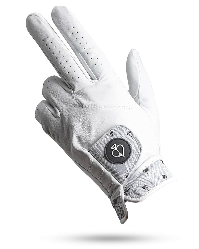 Pins & Aces - Palm Sunday Golf Glove Design - Premium AAA Cabretta Leather, Long-Lasting Durable ... | Amazon (US)