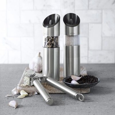 Trudeau Graviti Electric Salt & Pepper Mills | Williams-Sonoma