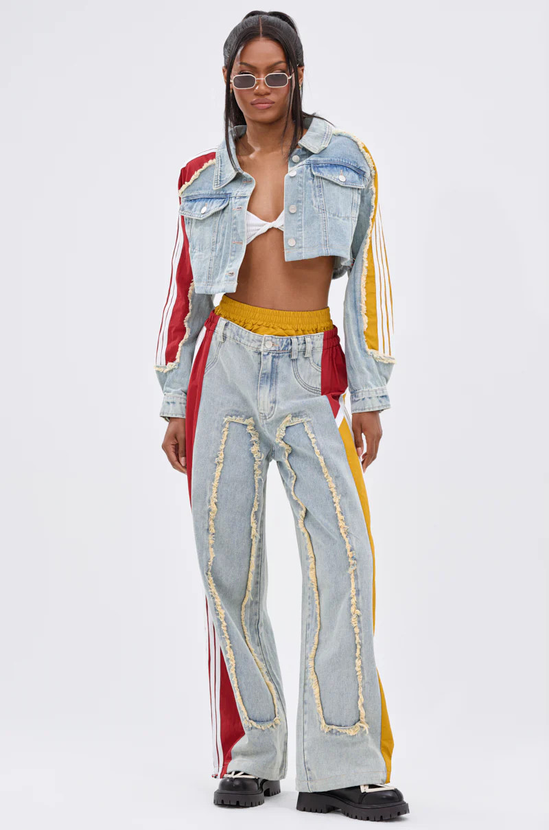 ALL AROUND THE WORLD AGAIN RELAXED FIT DENIM | AKIRA