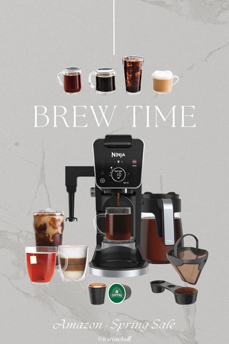 4-in-1 Specialty Brew System. Been on the hunt for one of these. I love how it can be used with pods or grounds. Sleek design and best reviews. Shop the spring sale 🤎

#LTKparties #LTKhome #LTKsalealert