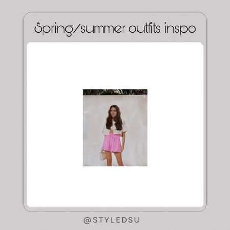 Pink shorts. 

Linzie Short in Bubble Gum Pink
L'Academie.
White button up shirt. 
Summer shirt. 
Summer shorts. 


#LTKFindsUnder100 #LTKTravel #LTKSeasonal