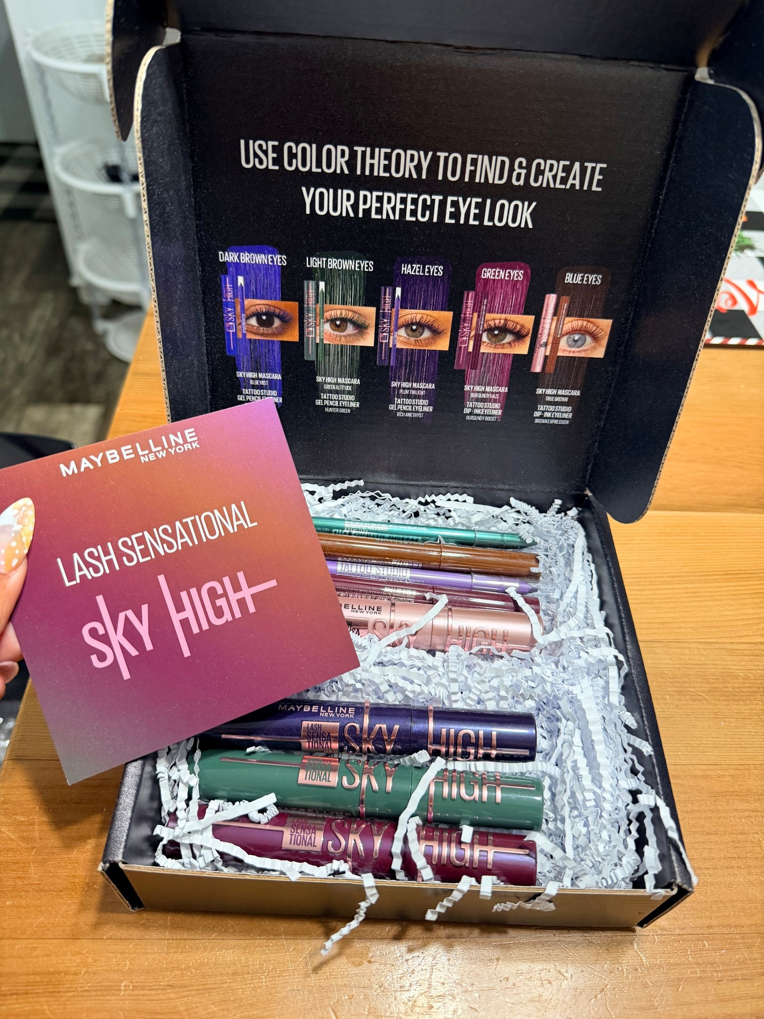 Maybelline Sky High mascara is a best seller! These are colored and can help enhance your eyes 

#LTKFindsUnder50 #LTKHoliday #LTKBeauty