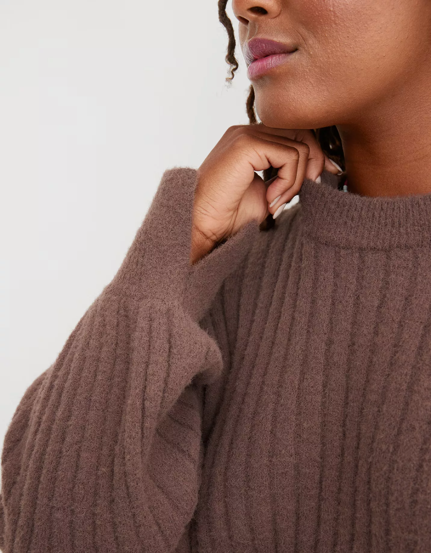 Aerie Buttercream Crew Sweater curated on LTK