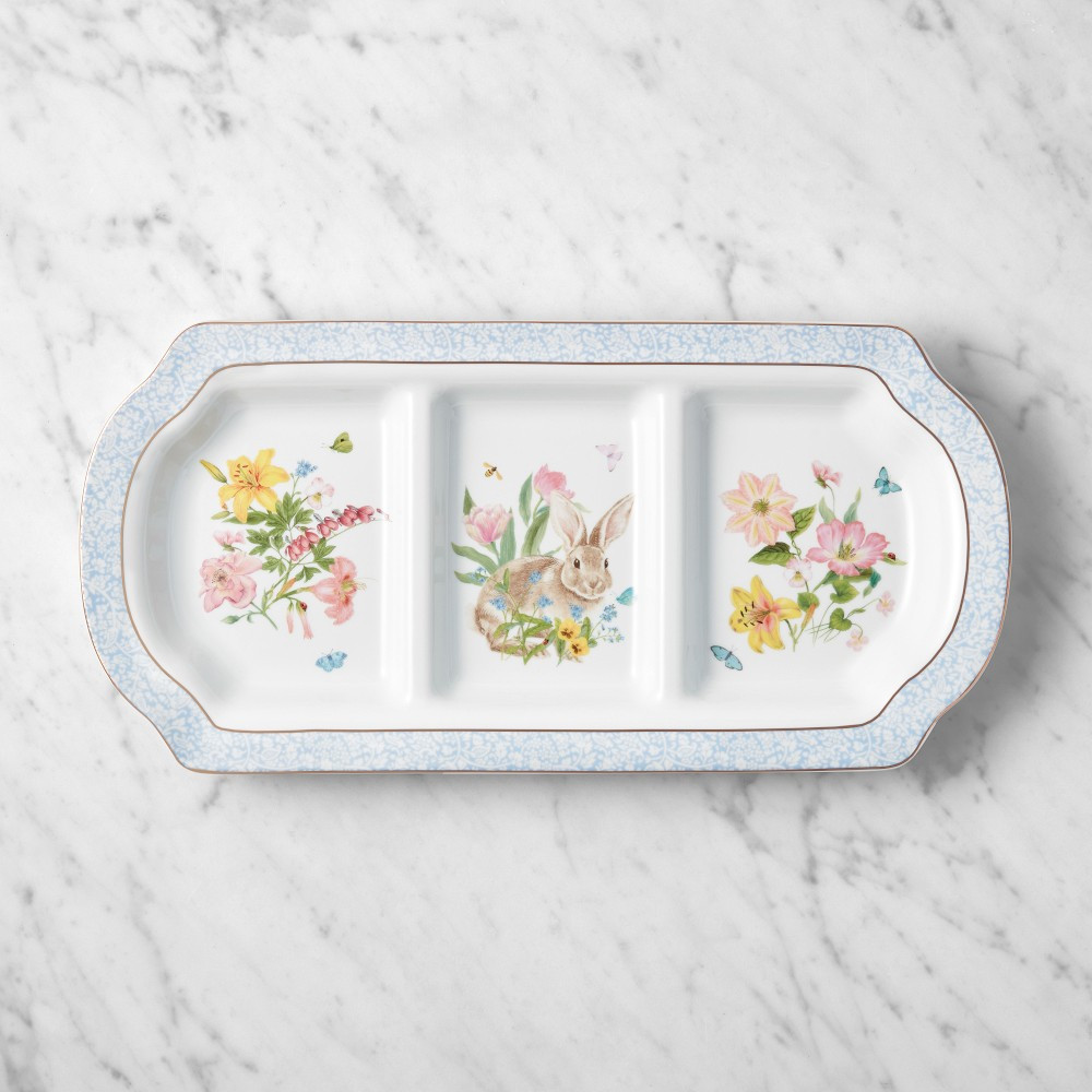 Garden Flowers Sectioned Platter | Williams-Sonoma