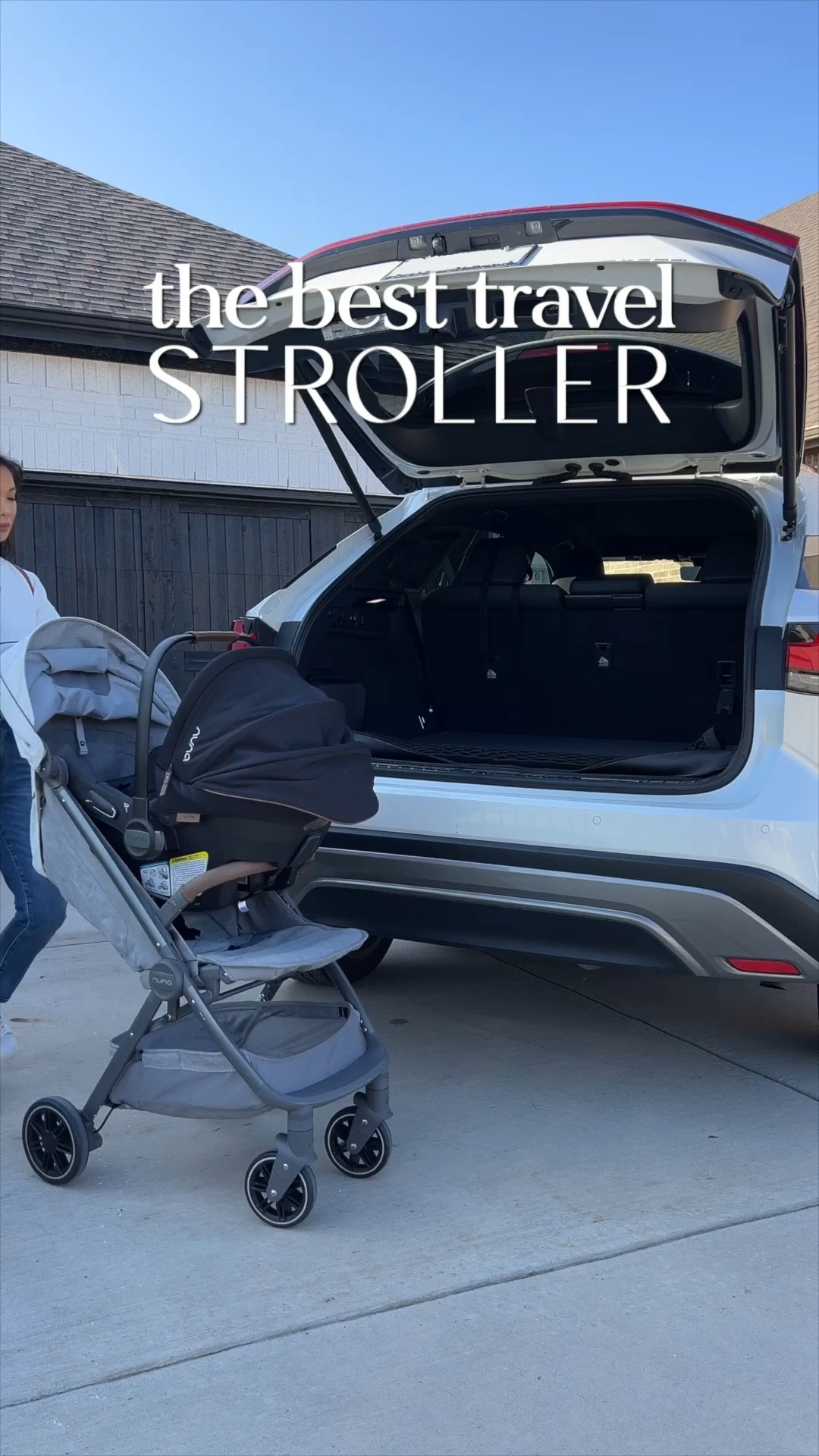 the best travel stroller on sale for the Nordstrom anniversary sale! Love this combo with the lightweight car seat that doesn’t need a base. I loved traveling with this solo and it made me life so easy! The stroller collapses with a push of a button  

#LTKBaby