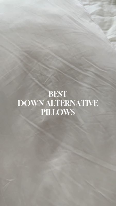Save 20% off my favorite down alternative pillows!

#LTKhome #LTKSale #LTKsalealert
