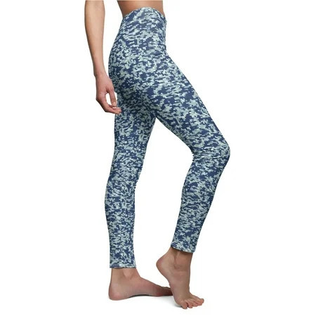 Snow and Ice Camo Women s Casual Leggings - Camo Color Code 0083 | Walmart (US)