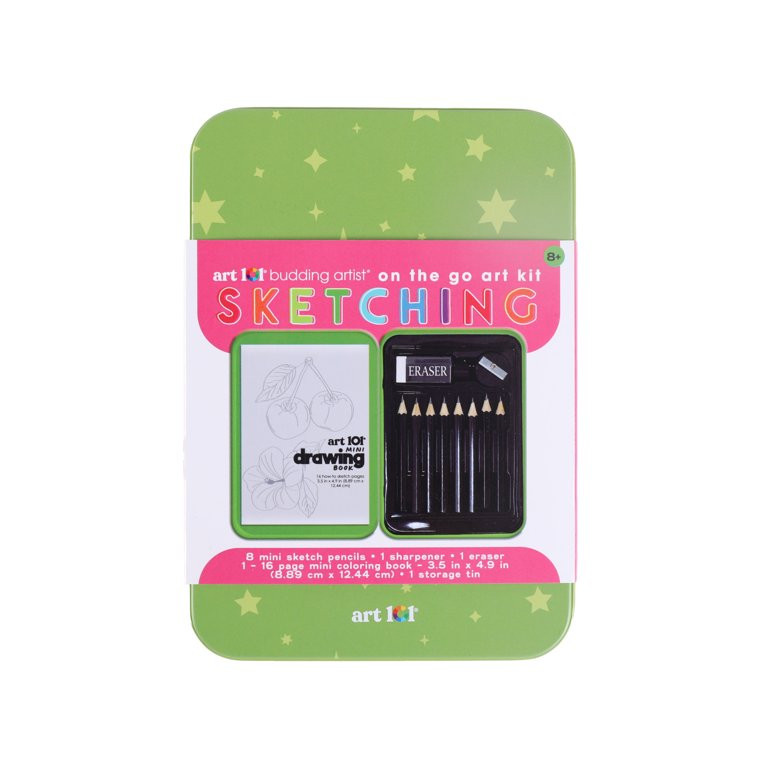 Art 101 Creative Tools Sketching Tin Drawing Set for Children to Adults | Walmart (US)