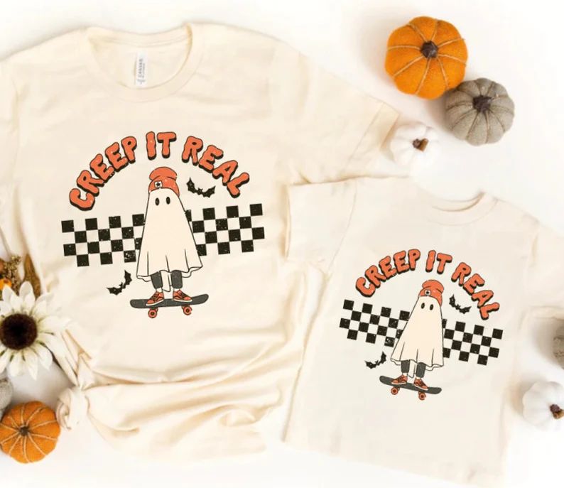 Matching Creep It Real Halloween Shirts Toddler Kids - Etsy | Etsy (US)