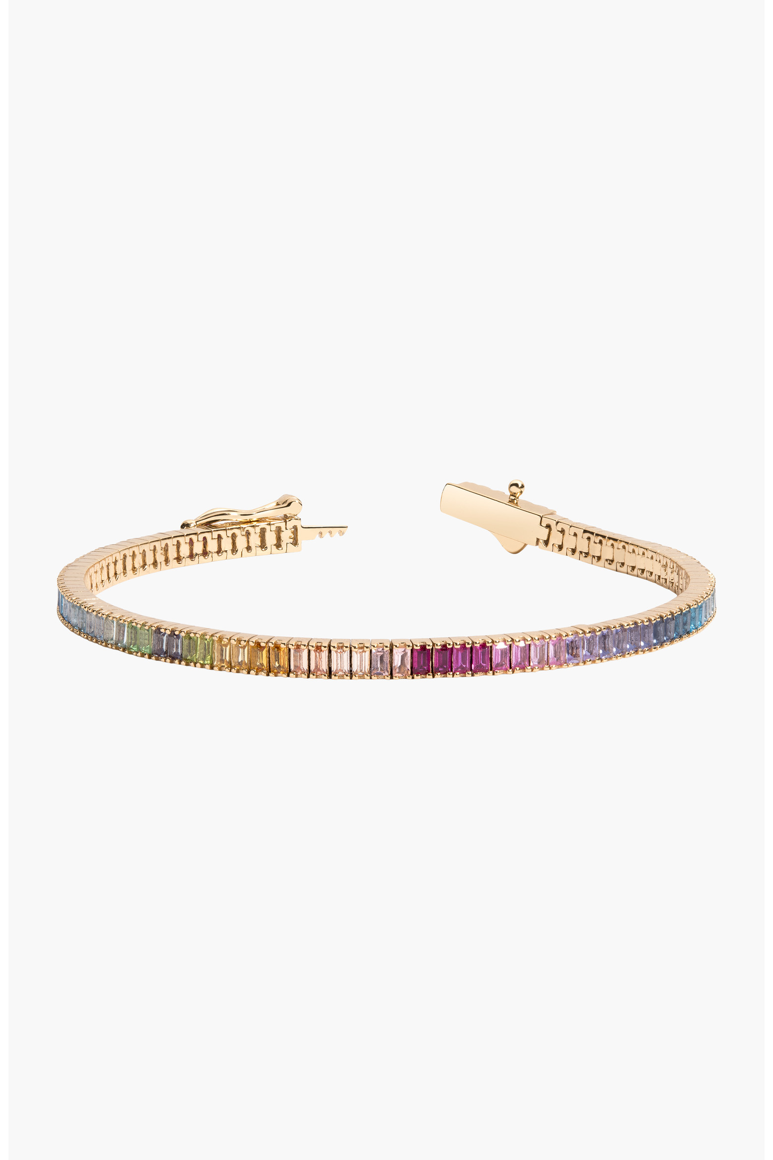 Ombré Rainbow Baguette Tennis Bracelet (Women) | Nordstrom | Nordstrom