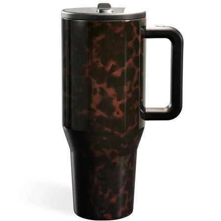 40oz Traveler Tortoise LIMITED EDITION Harmony collab Stainless Steel Travel Mug with Handle, Travel Mug with Lid & Straw, Generous Hot/Cold Beverage Cup | Walmart (US)